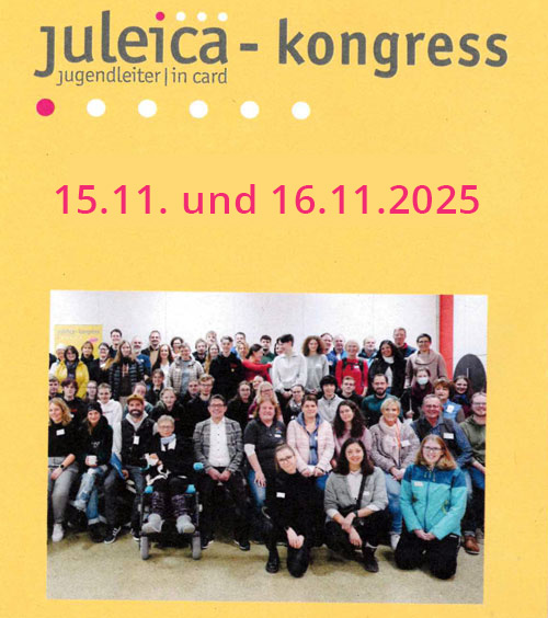 Juleica Kongress am 15.11. und 16.11.2025